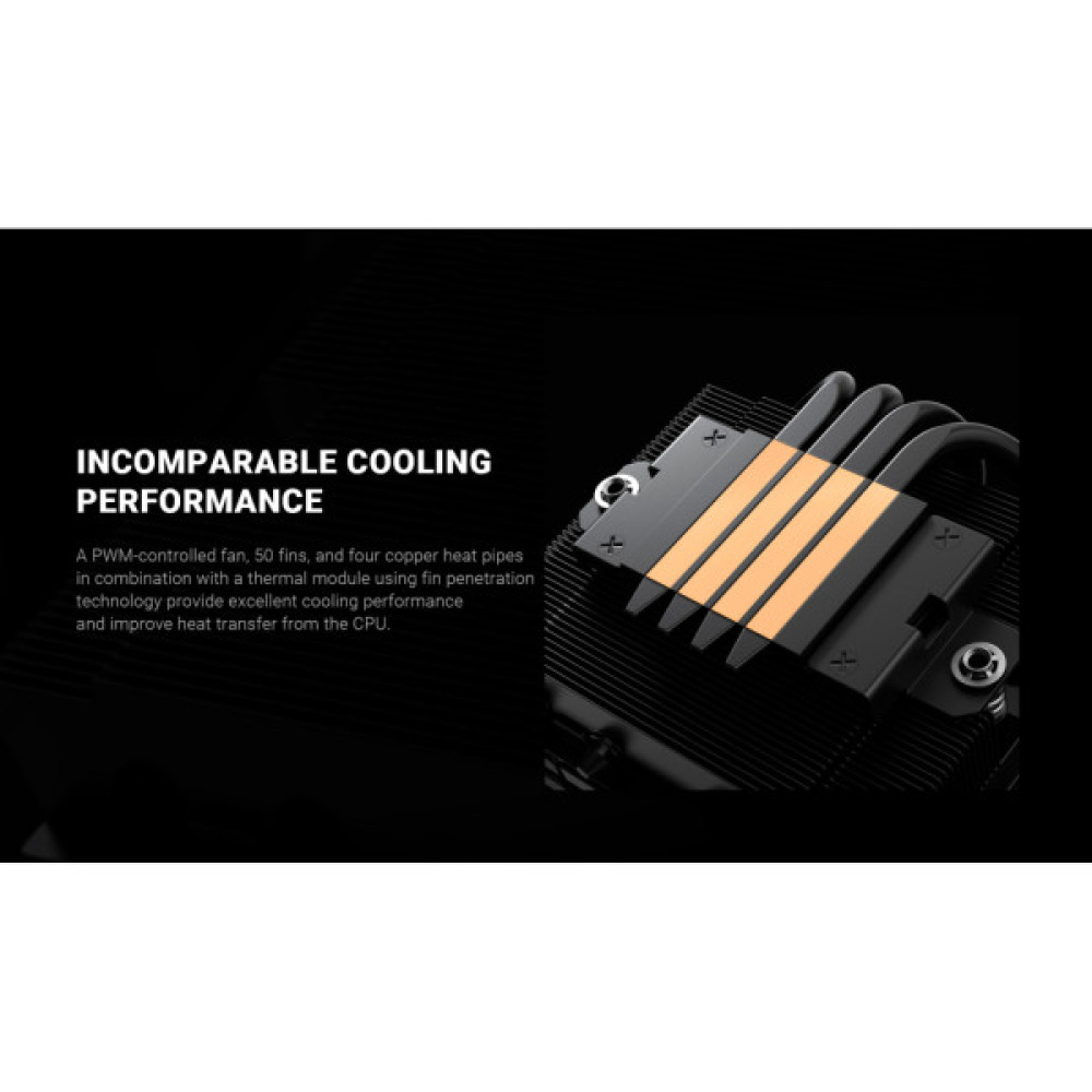 Кулер до процесора ID-Cooling IS-40-XT BLACK