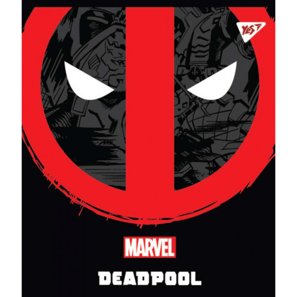 Зошит Yes А5 Marvel Hero Shields 18 аркушів клітинка (765194)