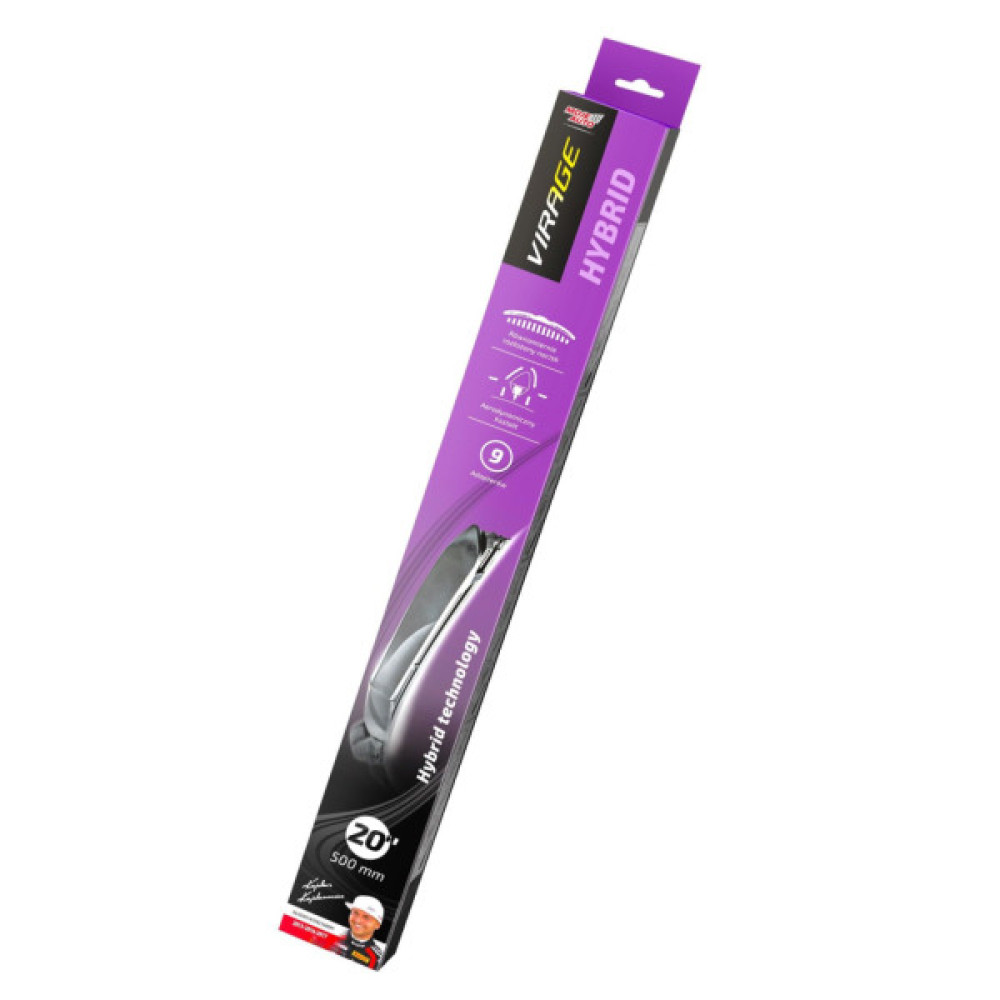 Щітка склоочисника MOJE AUTO Hybrid 500мм (92-H20)