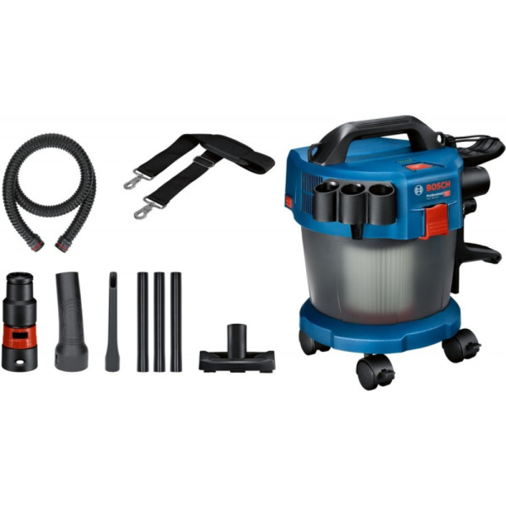 Пилосос професійний акумуляторний Bosch Professional GAS 18V-10 L, 18В, 90мБар, без АКБ та ЗП