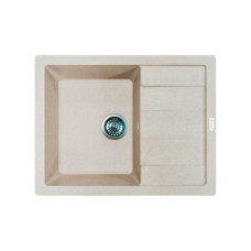 Мийка кухонна Adamant Anila, штучний камінь, прямокут., з крилом, 645х495х200мм, чаша - 1, врізна, Avena