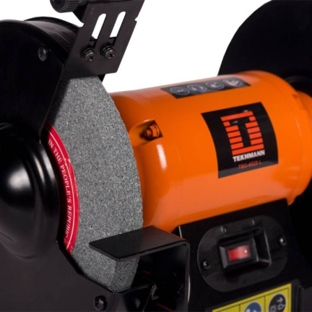 Верстат заточувальний Tekhmann TBG-6020 L 600Вт коло 200мм 2980об/хв 11.5кг