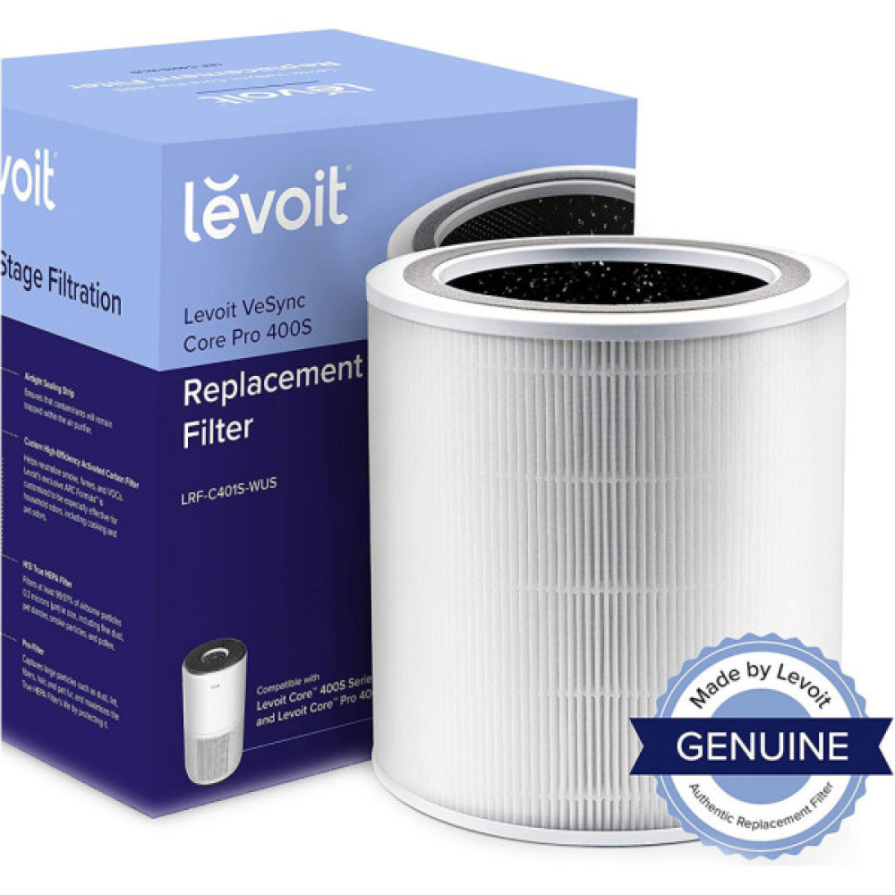 Фільтр для очисника/зволожувача повітря Levoit Core 400S True HEPA 3-Stage (HEACAFLVNEU0052)