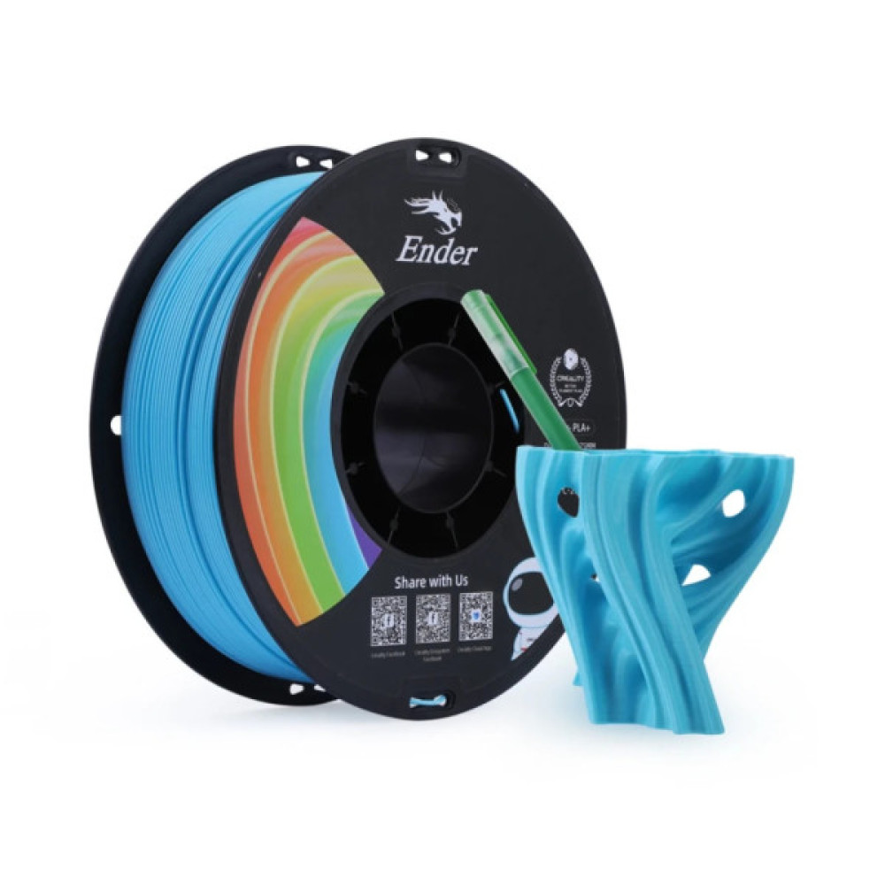 Пластик для 3D-принтера Creality PLA+ 1кг, 1.75мм, blue (3301010310)