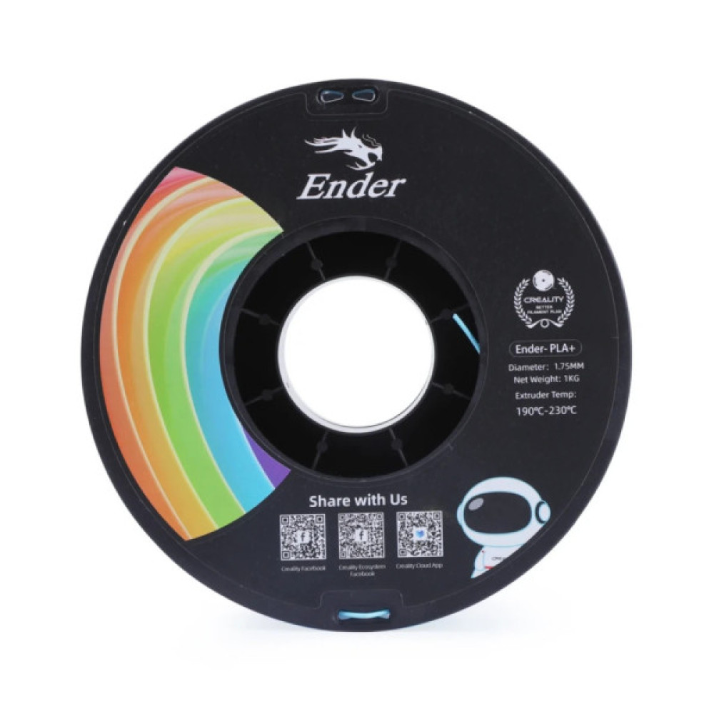 Пластик для 3D-принтера Creality PLA+ 1кг, 1.75мм, blue (3301010310)
