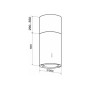 Витяжка кухонна GRANADO Segovia 3604-1200 white (GCH6436455) Витяжка кухонна GRANADO Segovia 3604-1200 white (GCH6436455)