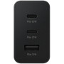 Зарядний пристрій Samsung 2xUSB-С 65W PD PPS/USB-A Black (EP-T6530NBEGEU) Зарядний пристрій Samsung 2xUSB-С 65W PD PPS/USB-A Black (EP-T6530NBEGEU)