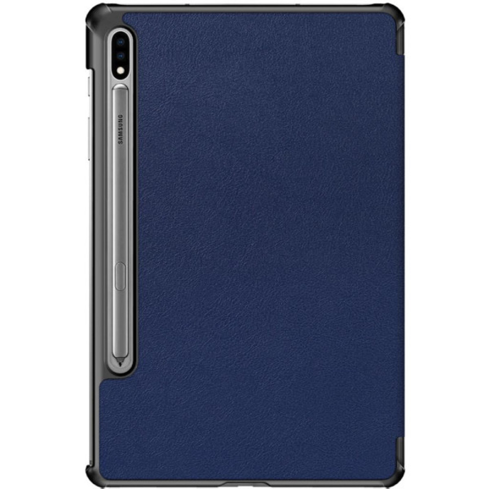 Чохол до планшета BeCover Smart Case Samsung Galaxy Tab S7 (SM-T875)/S8 (SM-X700/SM-X706) Deep Blue (705221) Чохол до планшета BeCover Smart Case Samsung Galaxy Tab S7 (SM-T875)/S8 (SM-X700/SM-X706) Deep Blue (705221)