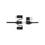 Дата кабель USB 2.0 AM to Lightning + Micro 5P + USB-C pentapower.black Promate (pentapower.black) Дата кабель USB 2.0 AM to Lightning + Micro 5P + USB-C pentapower.black Promate (pentapower.black)