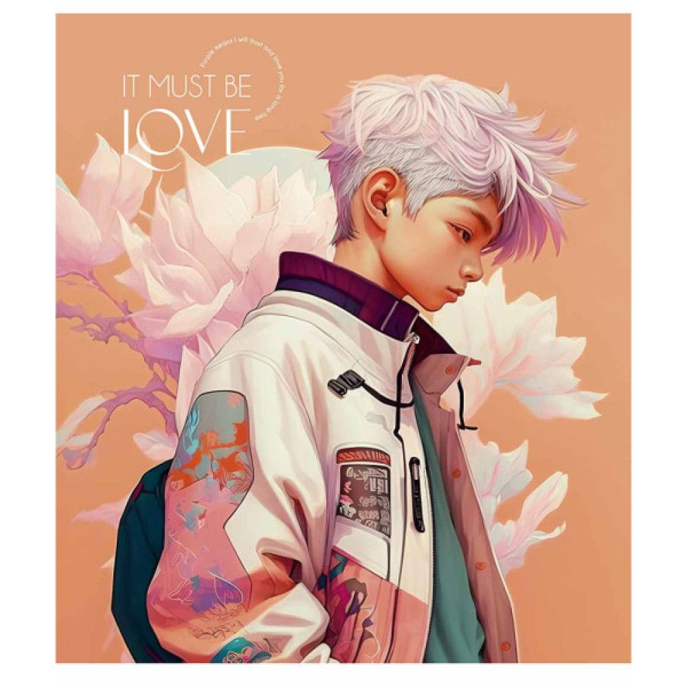 Зошит Школярик It must be love 48 аркушів лінія (048-3290L)