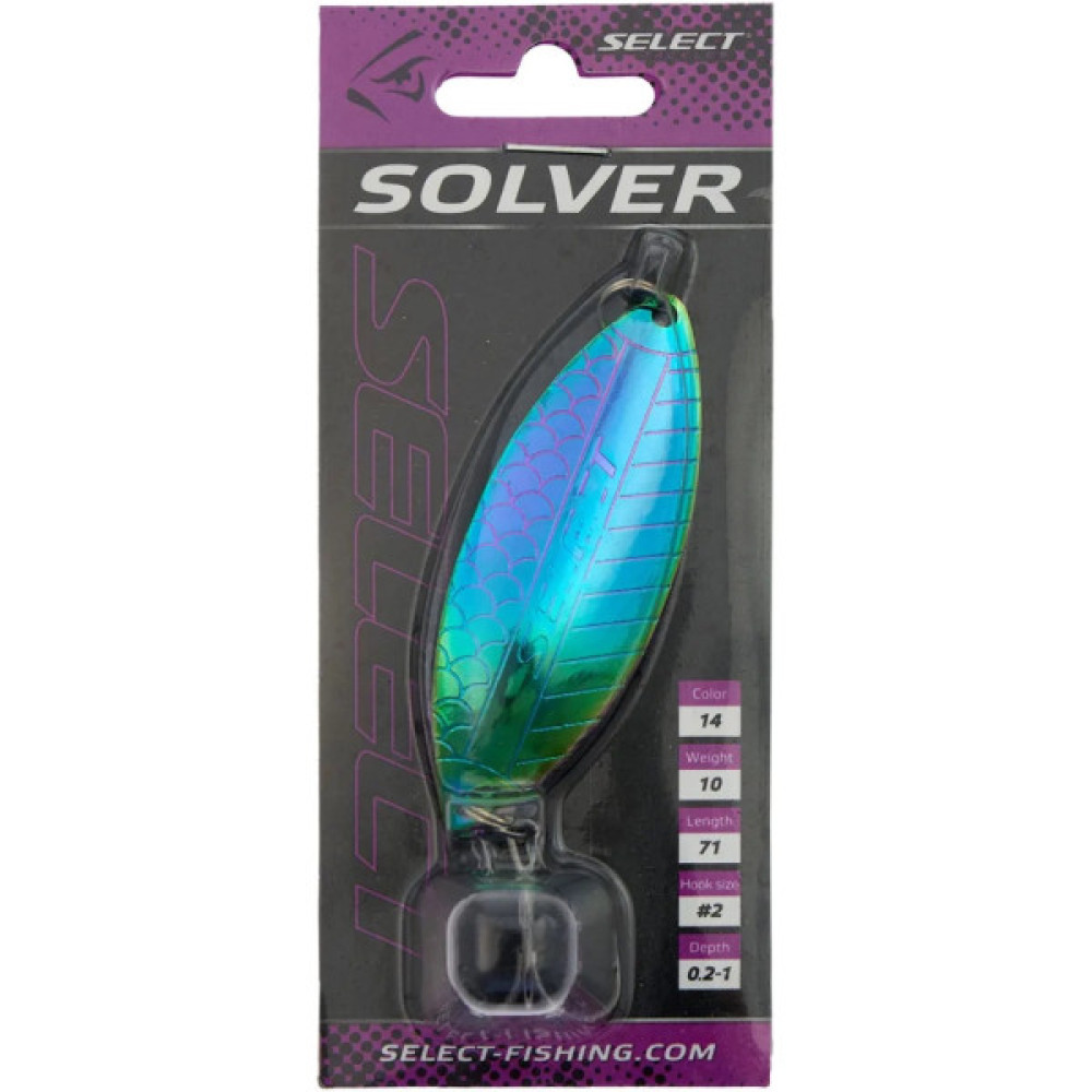 Блешня Select Solver 10.0g 71mm 14 (1870.68.02)