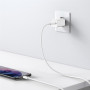 Зарядний пристрій Baseus 1xUSB 25W (USB-C) + Cable Type-C white (TZCCSUP-L02) Зарядний пристрій Baseus 1xUSB 25W (USB-C) + Cable Type-C white (TZCCSUP-L02)