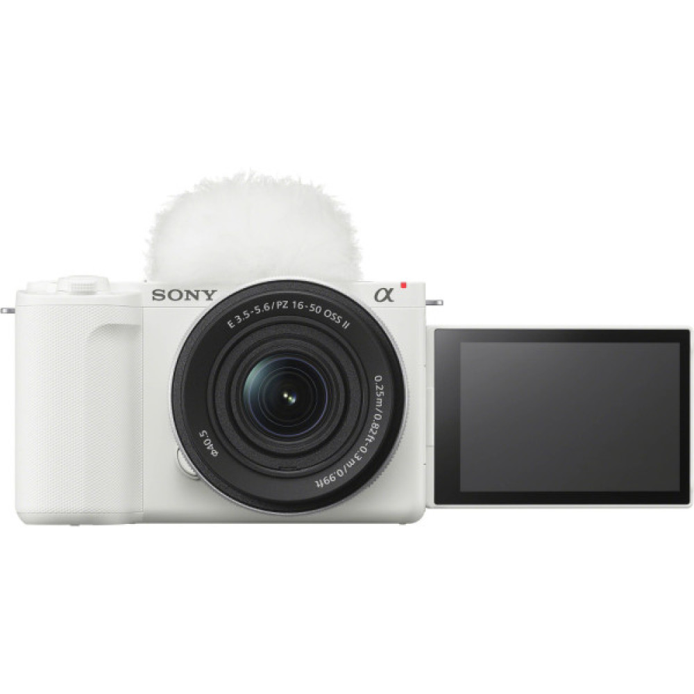 Цифровий фотоапарат Sony Alpha ZV-E10M2 kit 16-50mm White (ZVE10M2KW.CEC)