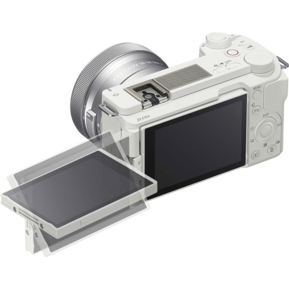 Цифровий фотоапарат Sony Alpha ZV-E10M2 kit 16-50mm White (ZVE10M2KW.CEC)