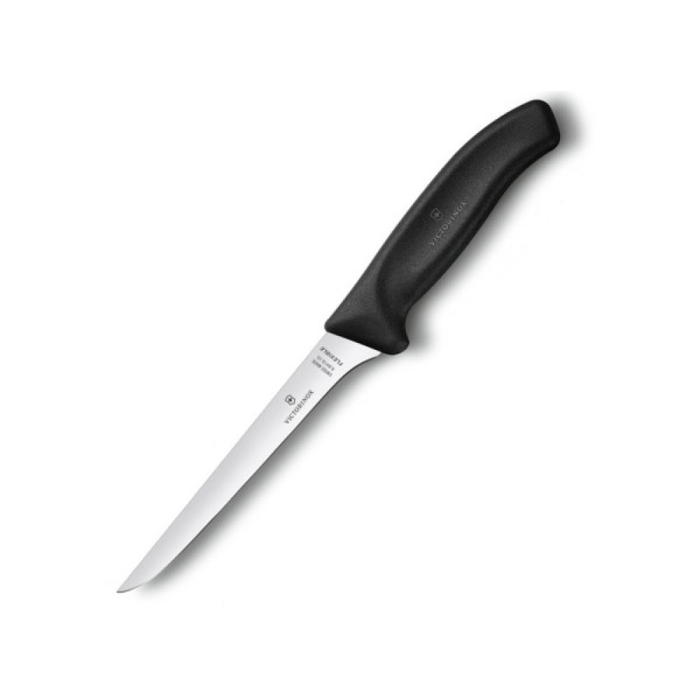 Кухонний ніж Victorinox SwissClassic Boning Flex 15см Black (6.8413.15G) Кухонний ніж Victorinox SwissClassic Boning Flex 15см Black (6.8413.15G)
