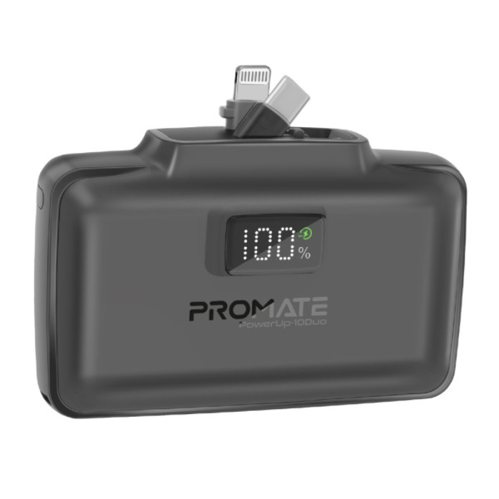 Батарея універсальна Promate 10000mAh PD/20W (powerup-10duo.black)