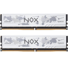 Модуль пам'яті для комп'ютера DDR5 32GB (2x16GB) 6000 MHz NOX White Apacer (AH5U32G60C622MWAA-2)