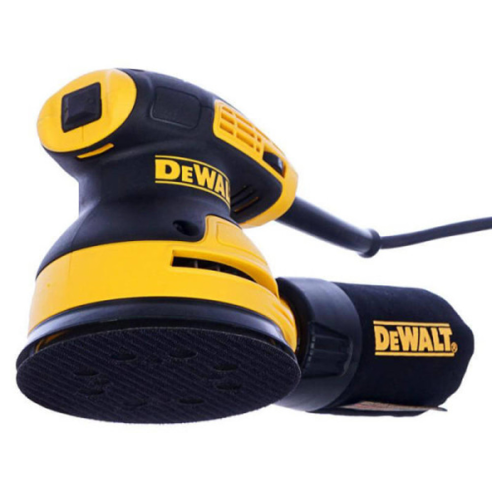 Шліфмашина ексцентрикова DeWalt 280Вт 8000-12000об/хв 125мм амплітуда 2.6мм 1.28кг