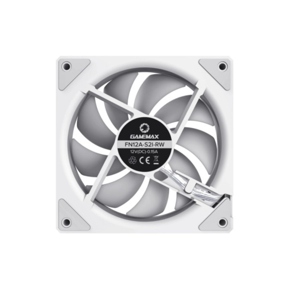 Кулер до корпусу Gamemax FN12A-S2I-RW