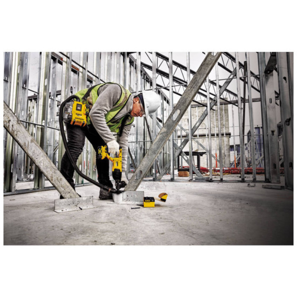 Пилосос будівельний DeWALT 18В XR Li-Ion, HEPA Filter, 1.65 кг (без АКБ та ЗУ) (DWH161N)