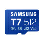 Карта пам'яті Samsung 512GB microSDXC class 10 UHS-I U3 V30 A2 T7 (MB-MB512T/WW)