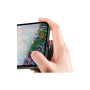 Дата кабель USB 2.0 AM to Lightning 1.0m 2.4A 90° corner black/red Baseus (CAVP000020)