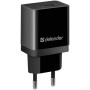 Зарядний пристрій Defender EPA-10 black, 1xUSB, 5V / 2.1A (83572) Зарядний пристрій Defender EPA-10 black, 1xUSB, 5V / 2.1A (83572)