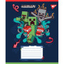 Зошит Yes Minecraft Heroes А5 12 аркушів коса лінія (767578) Зошит Yes Minecraft Heroes А5 12 аркушів коса лінія (767578)