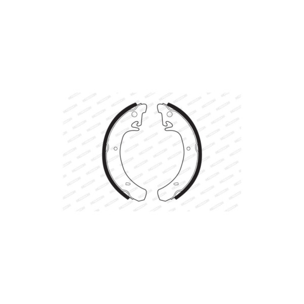 Гальмівні колодки FERODO FSB240