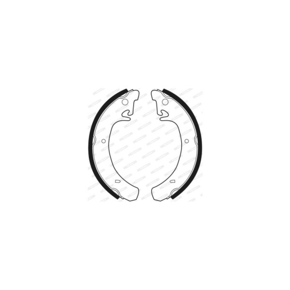 Гальмівні колодки FERODO FSB240