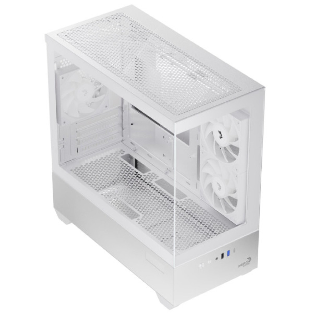 Корпус для ПК AeroCool P300D Digi-G-WT-v1 White (ACCS-PN05033.21)