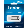 USB флеш накопичувач Lexar 256GB JumpDrive M400 USB 3.0 (LJDM400256G-BNBNG)