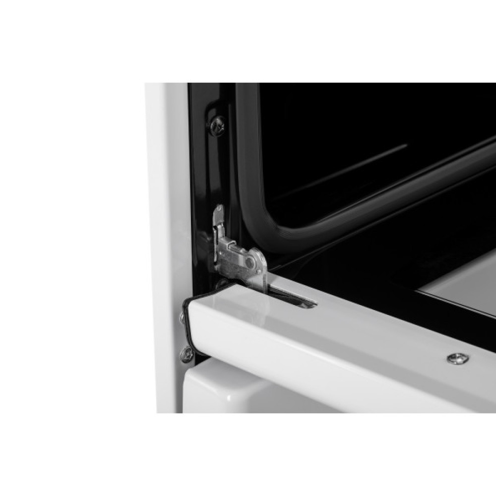 Плита ARDESTO комбі, 64л, 60x60см, конвекція, чавун, підсвічування, форсунки LPG (підключення газового балона), знімні направляючі, білий