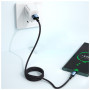 Дата кабель USB 2.0 AM to USB-C 0.5m 7A 100W black Essager (EXC7A-CGB01-P)