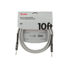 Інструментальний кабель Fender Cable Professional Series 10' White Tweed (228462)