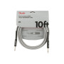 Інструментальний кабель Fender Cable Professional Series 10' White Tweed (228462)