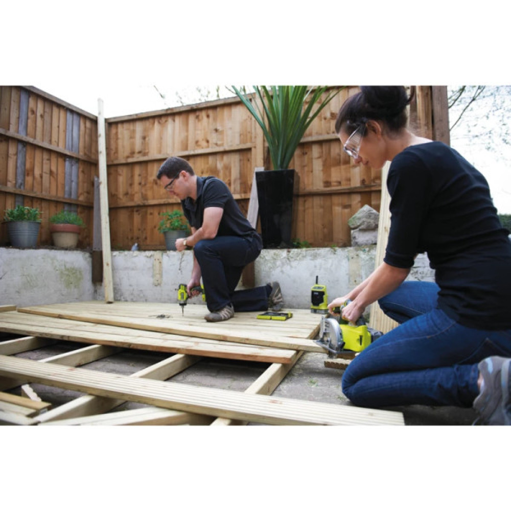 Пила дискова акумуляторна Ryobi ONE+ RWSL1801M 18В 150мм 2.8кг без АКБ та ЗП