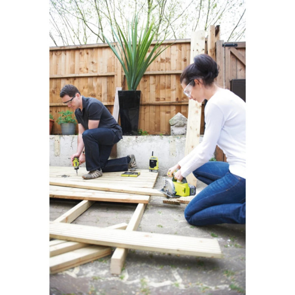 Пила дискова акумуляторна Ryobi ONE+ RWSL1801M 18В 150мм 2.8кг без АКБ та ЗП