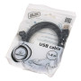 Дата кабель USB 2.0 AM to Micro 5P 1.8m 90° Cablexpert (CCP-mUSB2-AMBM90-6)