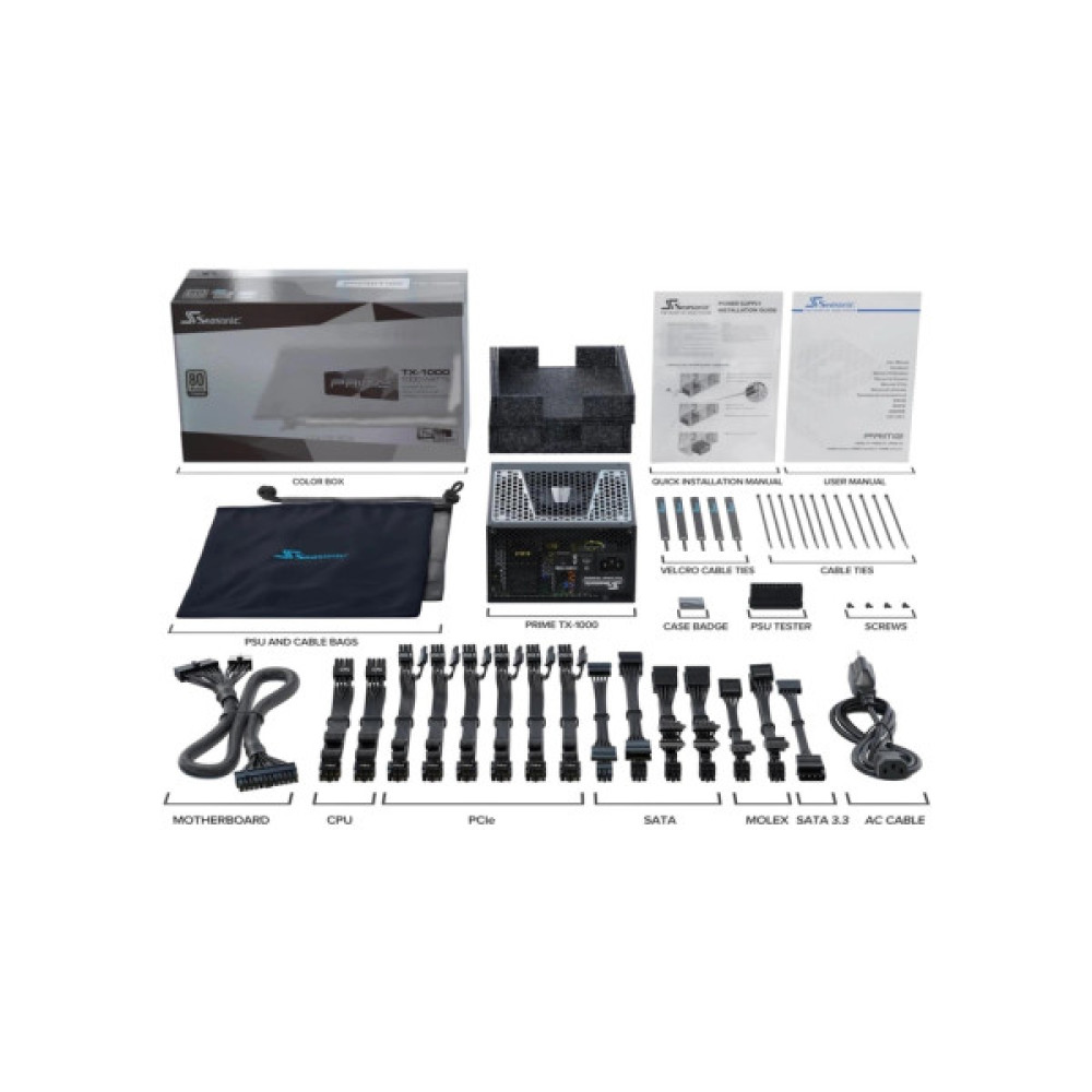 Блок живлення Seasonic 1000W (PRIME TX-1000)