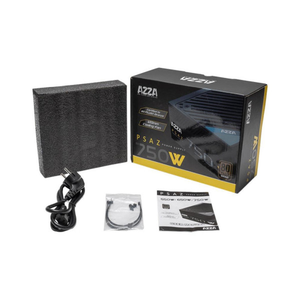 Блок живлення Azza 750W (PSAZ-750W(ATX3.1))