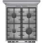 Плита Gorenje комбінована, 70л, 50x60см, метал. кришка, дисплей, чавун, нерж
