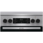 Плита Gorenje комбінована, 70л, 50x60см, метал. кришка, дисплей, чавун, нерж