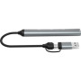 Концентратор Dynamode 5-in-1 USB Type-C/Type-A to 1хUSB3.0, 2xUSB 2.0, card-reader SD/MicroSD (DM-UH-514) Концентратор Dynamode 5-in-1 USB Type-C/Type-A to 1хUSB3.0, 2xUSB 2.0, card-reader SD/MicroSD (DM-UH-514)
