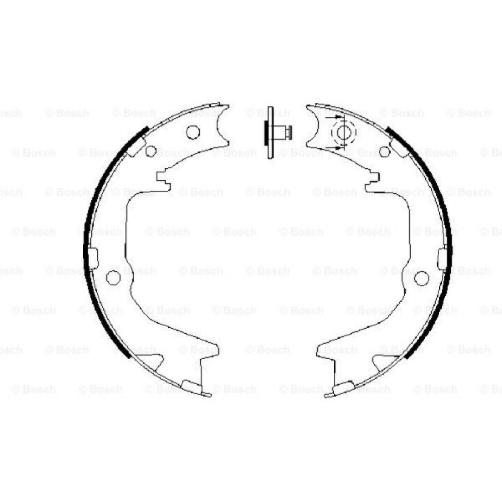 Гальмівні колодки Bosch 0 986 487 683