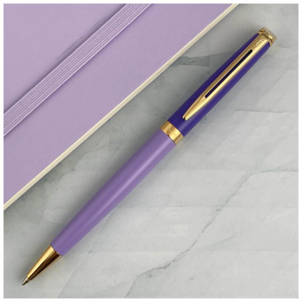 Ручка кулькова Waterman HEMISPHERE Colour Blocking Purple GT BP (22 580)