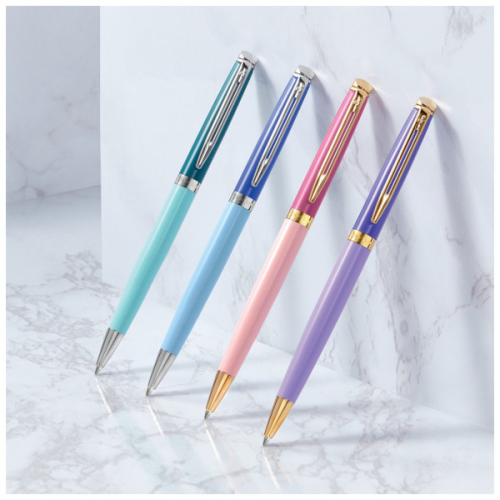 Ручка кулькова Waterman HEMISPHERE Colour Blocking Purple GT BP (22 580)
