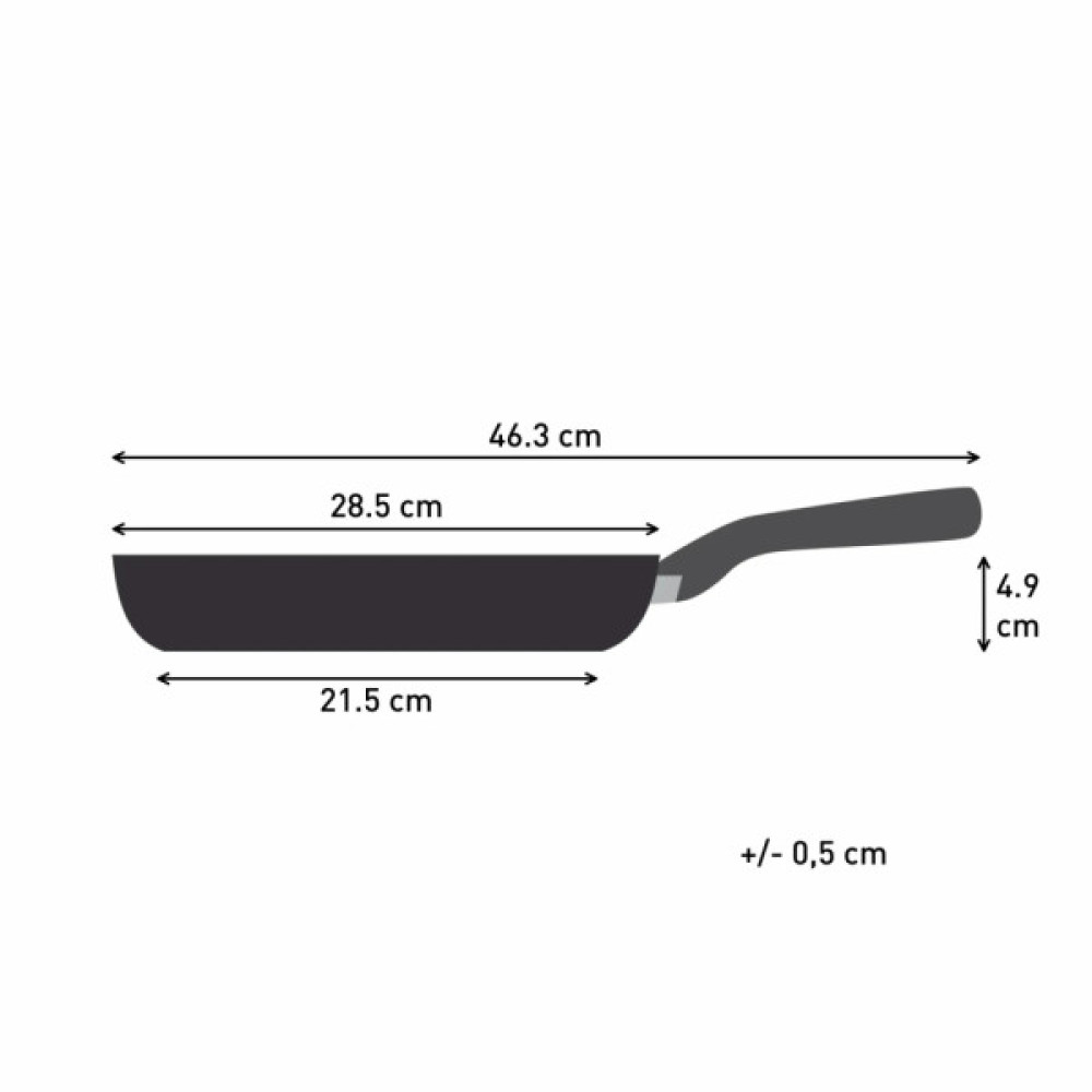 Сковорода Tefal So' Light 28см чорна (H0560642)