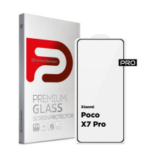 Скло захисне Armorstandart Pro Xiaomi Poco X7 Pro Black (ARM82715) Скло захисне Armorstandart Pro Xiaomi Poco X7 Pro Black (ARM82715)