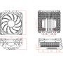 Кулер до процесора ID-Cooling IS-40X V3 White Кулер до процесора ID-Cooling IS-40X V3 White